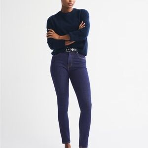 Abercrombie & Fitch Deep Blue Skinny Jeans